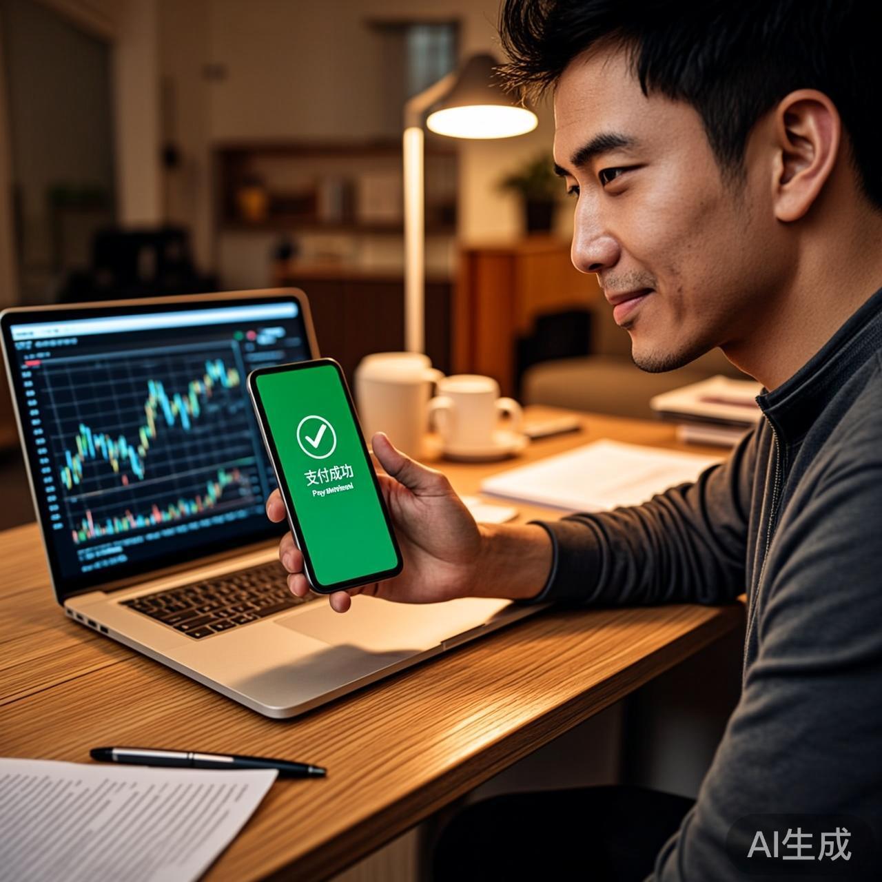 手机上的AI收入通知