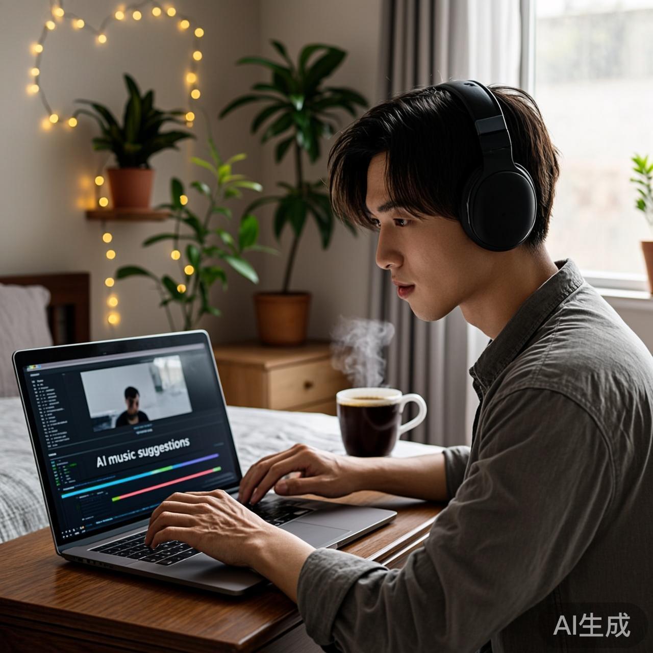 用AI创作音乐的创作者