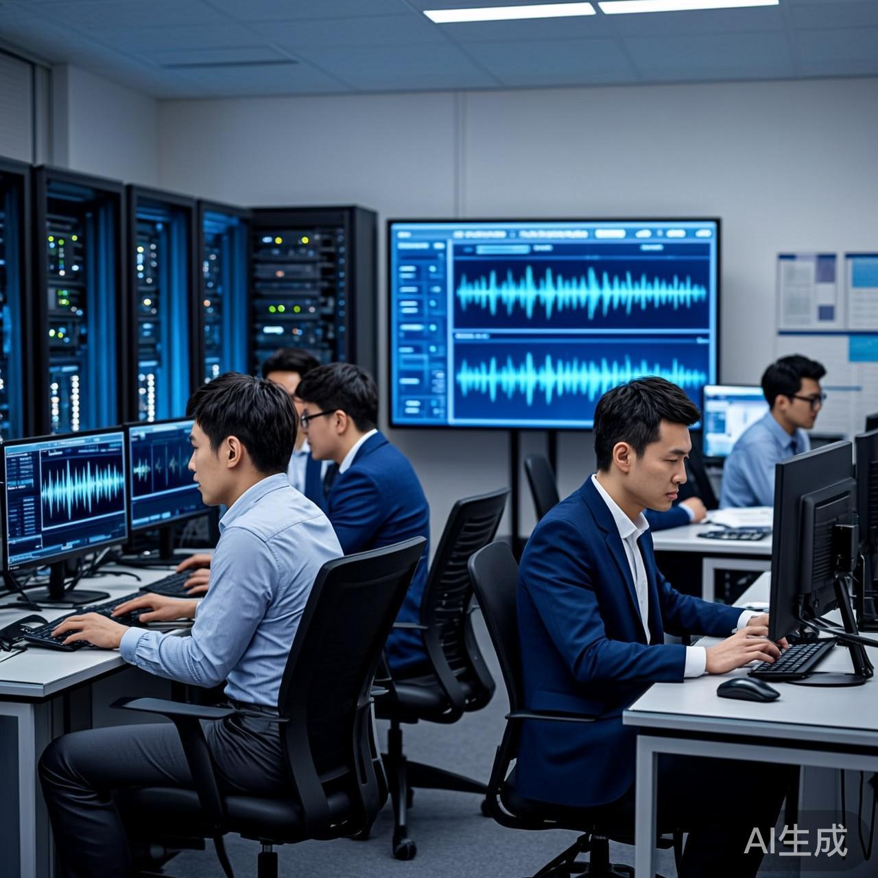 AI语音技术研发场景