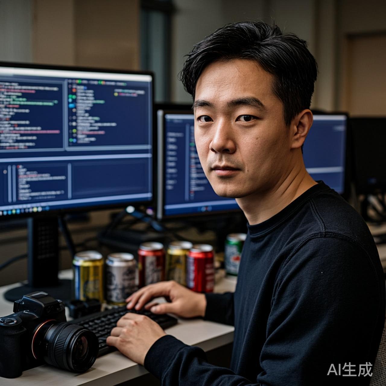 程序员深夜面对失控的代码