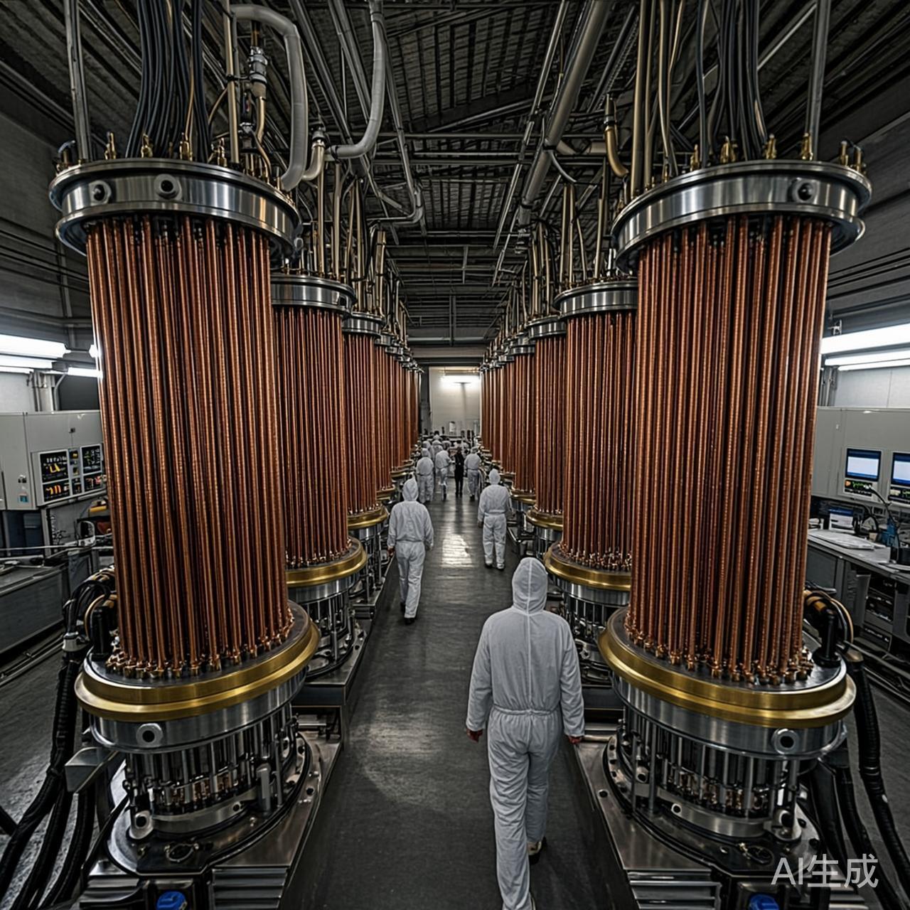 量子计算机房全景